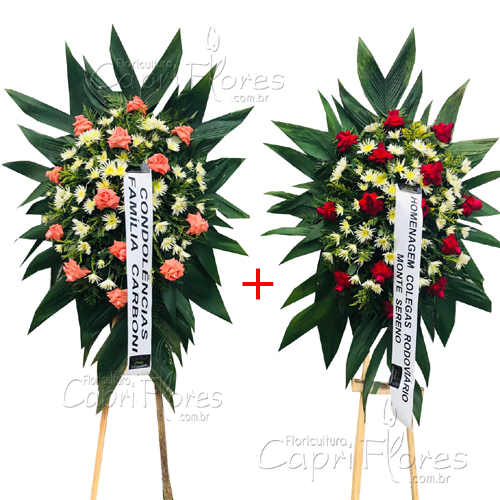 Promoçãoo!! Duas Coroas de Flores